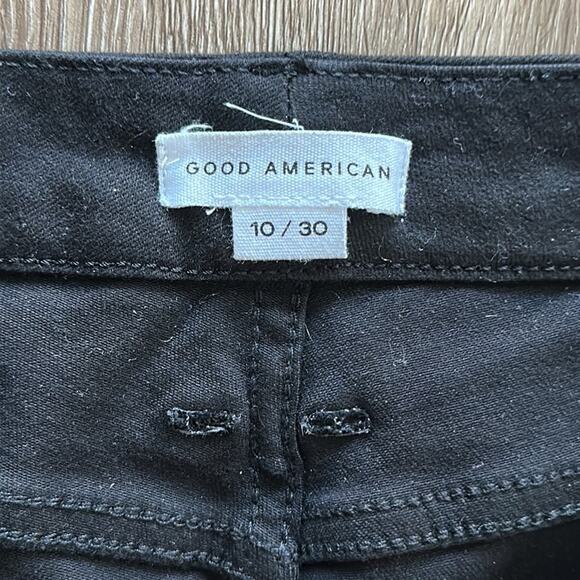 Good American Good Legs Jeans Black Size 10 High Rise Skinny - Picture 5 of 6